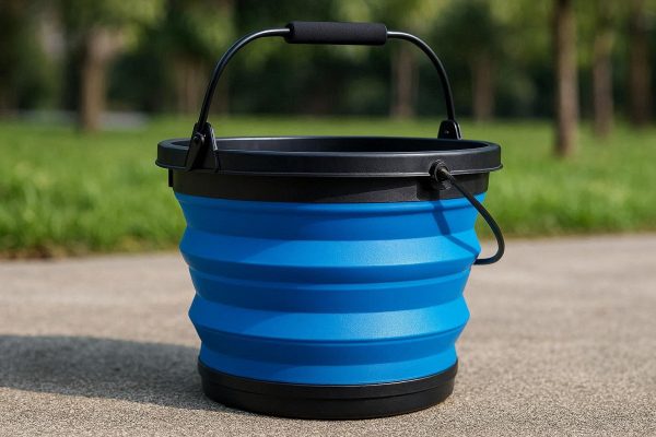 11 Heavy Duty Collapsible Bucket for Car Washing and Outdoor Cleaning