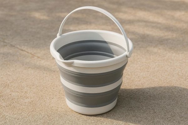 13 Collapsible Foldable Bucket with Handle for Camping Fishing and Gardening