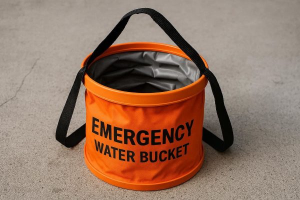 18 Collapsible Emergency Water Bucket for Survival Kits and Disasters