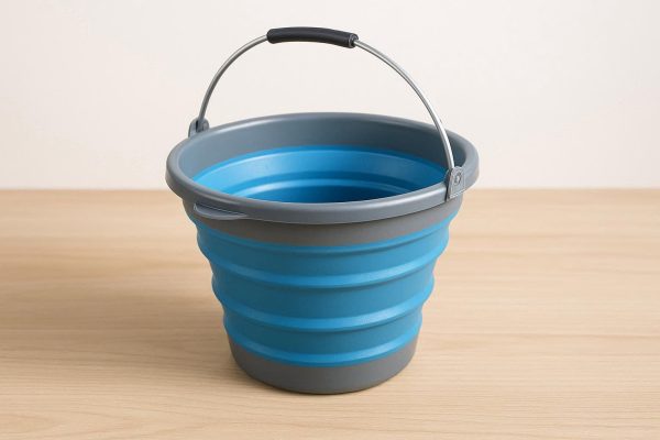 19 Collapsible Foldable Bucket with Handle for Camping Fishing Gardening